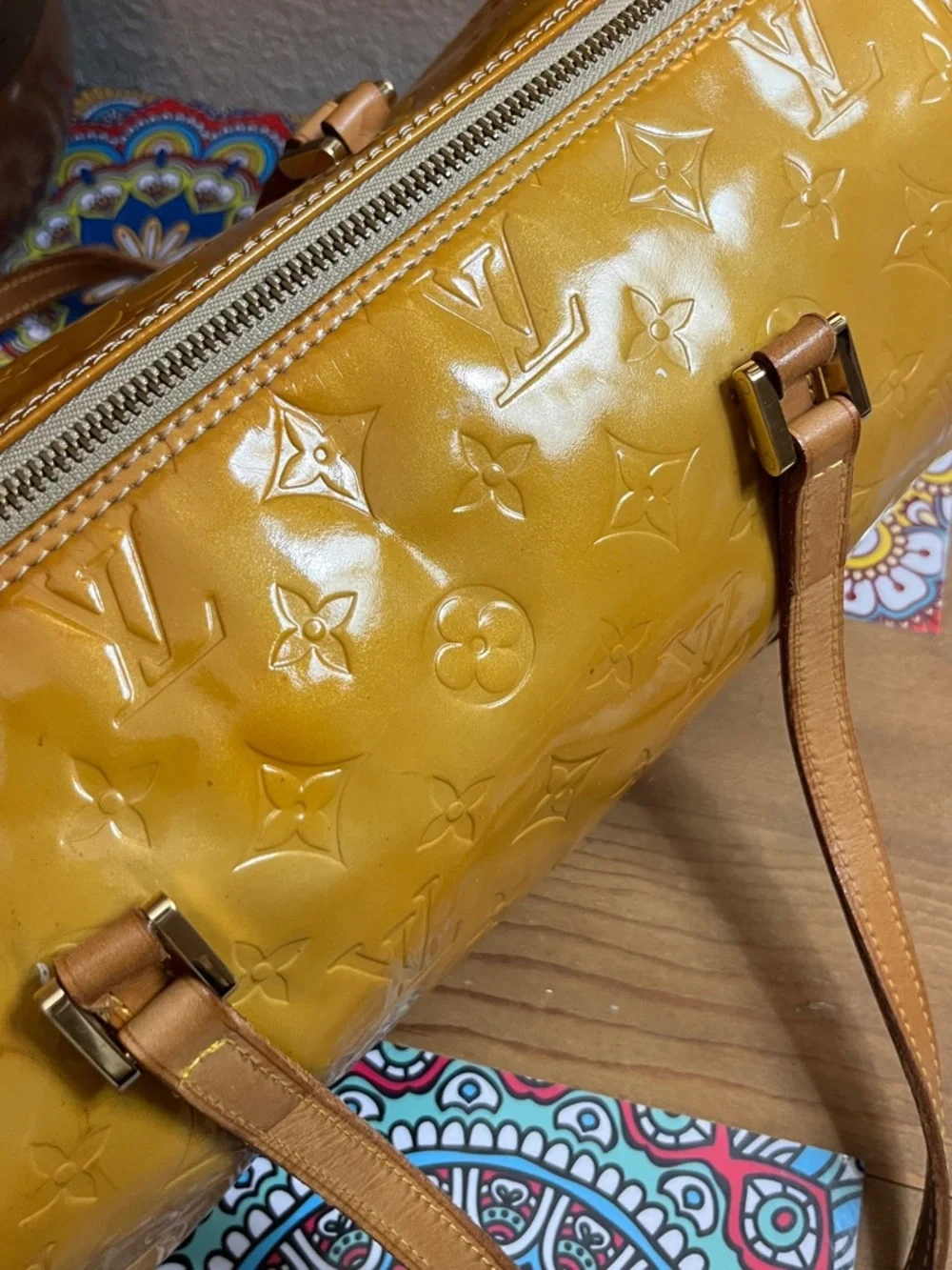 Louis Vuitton Vernis Papillon Pm Barrel Bag - Picture 13 of 14